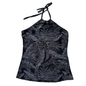 Hapari Tankini Top Tropical Leaf Print